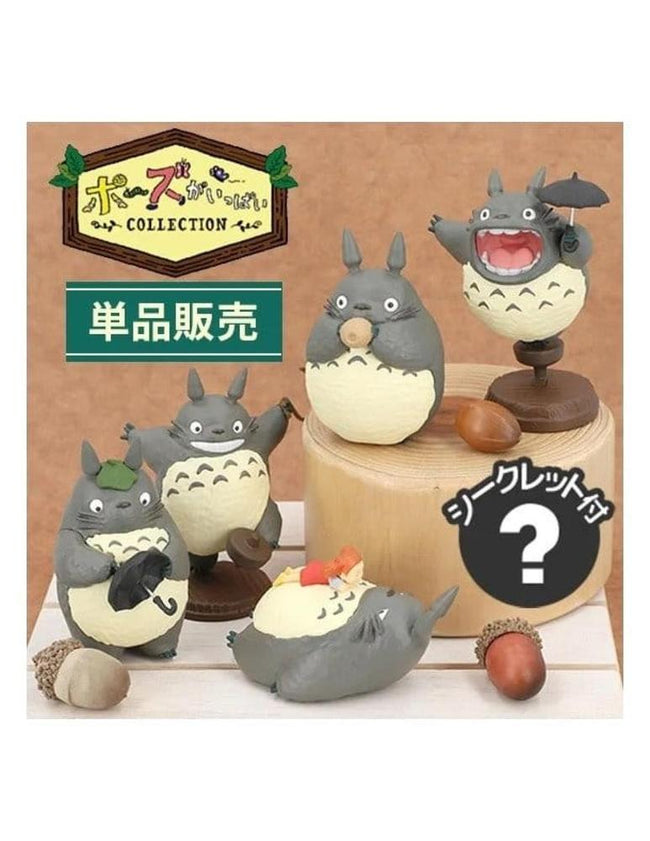 Totoro Surtido 6 Figuras Mi Vecino Totoro Pose Collection Main Image