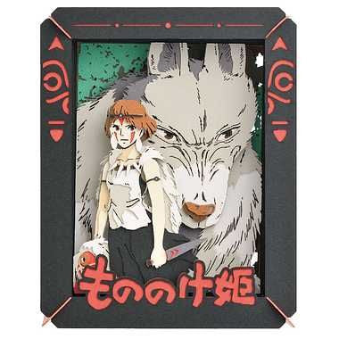 Princesa Mononoke & San Paper Theater 10x8x4 Cm La Princesa Mononoke Main Image