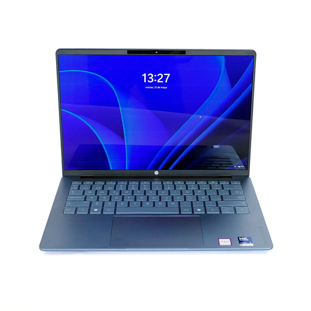 Portátil Hp Omnibook 5 Ai 49tops 14 - Hh0024ns Ultra 7 - 355 14 Pulgadas - 32gb - Ssd 1tb - Azul - W11
