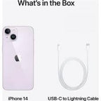 Telefono Movil Smartphone Apple Iphone 14 5g - 128gb - 6.1 Pulgadas Purpura Acondicionado