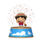 Funko Pop Assortment Mini Glitter Globes: One Piece 12 Unidades