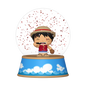Funko Pop Assortment Mini Glitter Globes: One Piece 12 Unidades