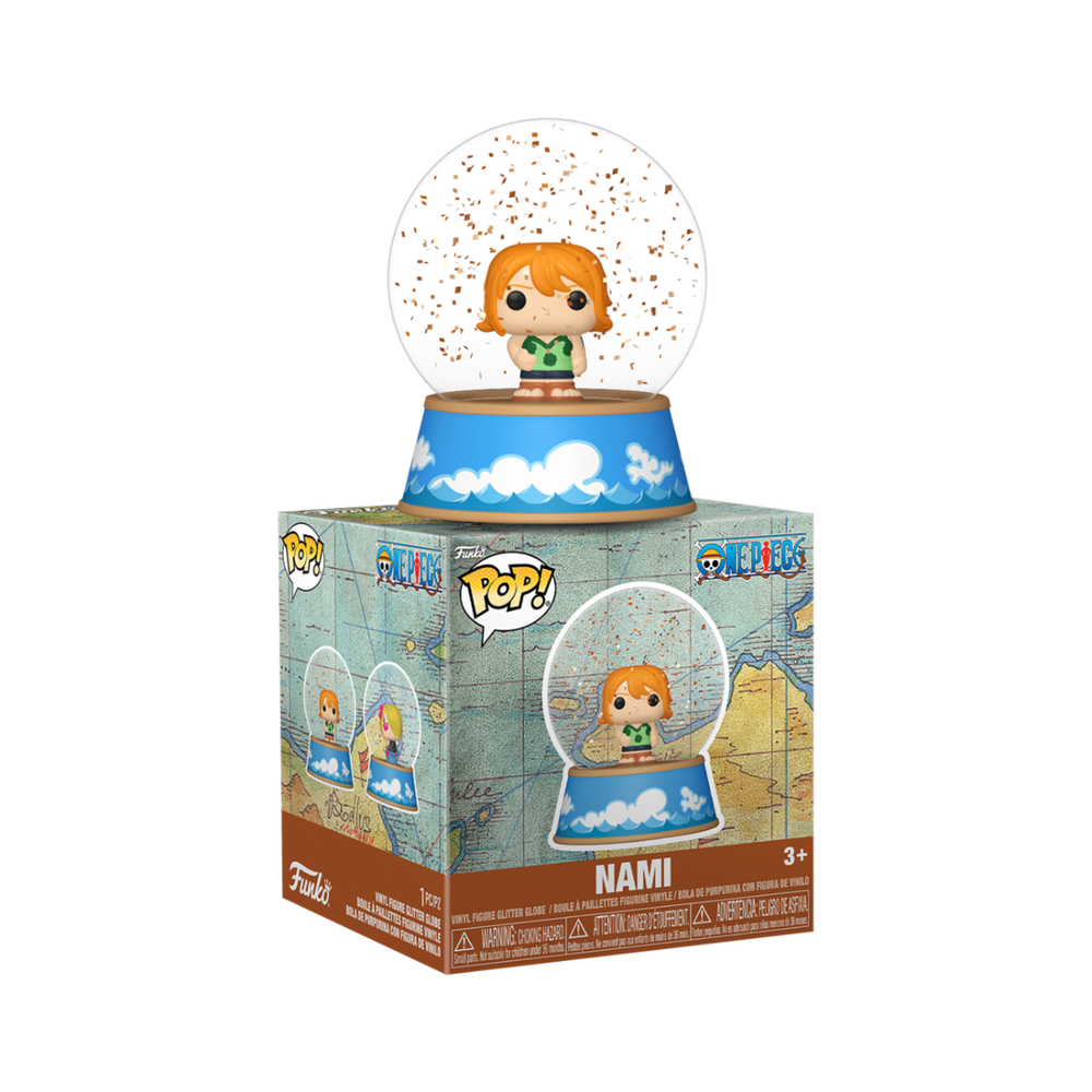 Funko Pop Assortment Mini Glitter Globes: One Piece 12 Unidades