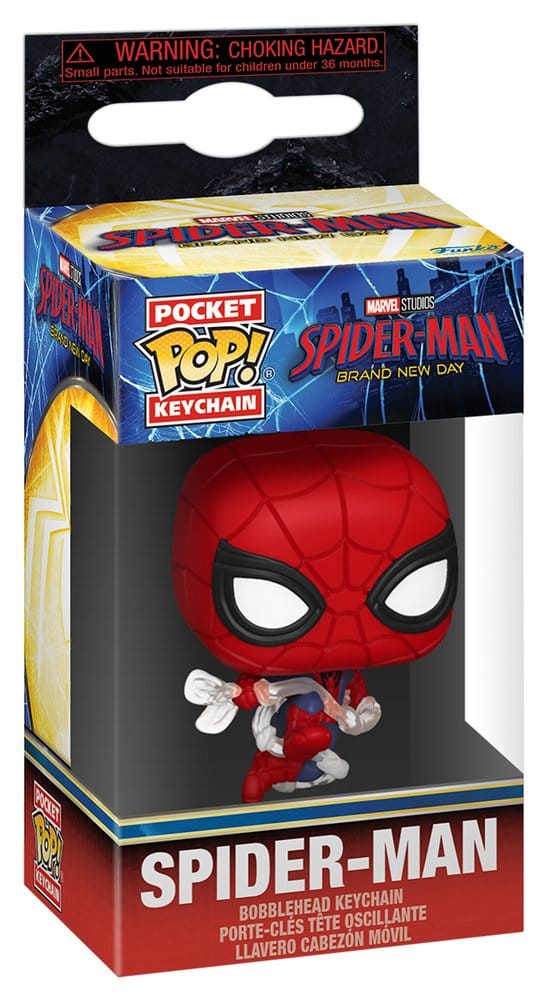 Funko Pop Keychain Llavero: Spider - Man Bnd - Spider - Man