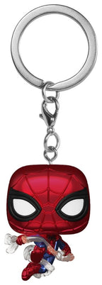 Funko Pop Keychain Llavero: Spider - Man Bnd - Spider - Man (metallic)