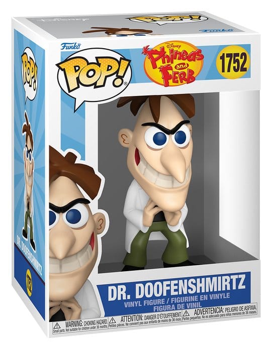 Funko Pop Disney: Phineas & Ferb Season 2 - Dr. Doofenshmirtz Hover Image