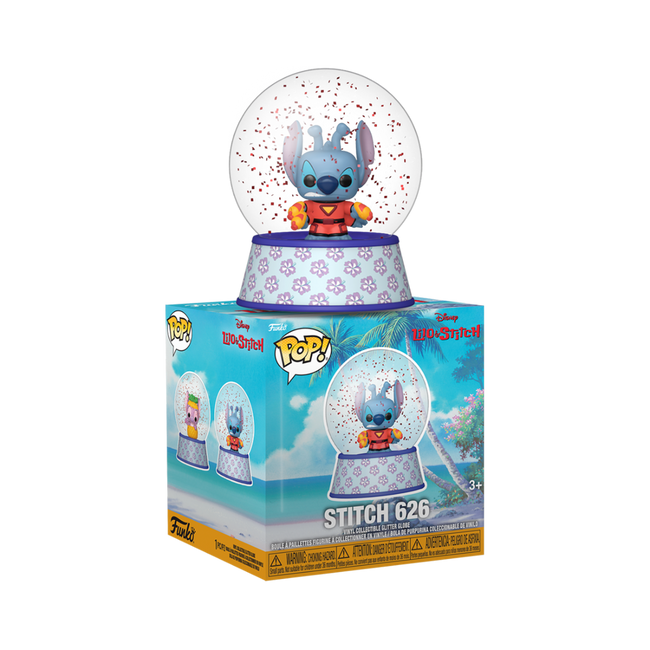 Funko Pop Assortment Mini Glitter Globes Stitch 12 Unidades Hover Image