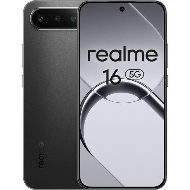 Telefono Movil Smartphone Realme 16 5g - 8gb - 256gb - 6.57 Pulgadas Fhd+ - Negro Hover Image