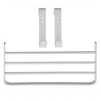 Kit Toallero 150 W Mas Repisa Extra Con Ganchos Blanco