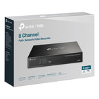 Videograbador Seguridad Tp - Link Vigi Nvr1008h - Op 8 Canales 16mp 8xrj45 Poe+ 53w Hdmi 4k H.265+ Sata 2xusb