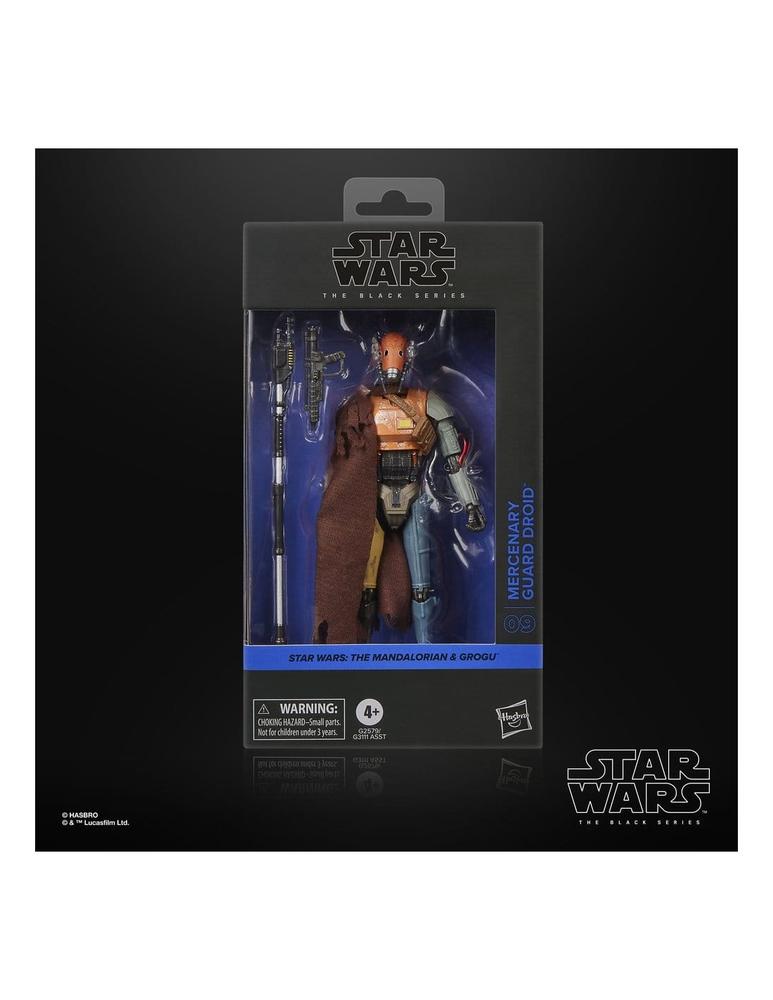 Figura Hasbro Star Wars The Black Series The Mandalorian And Grogu Mercenary Guard Droid