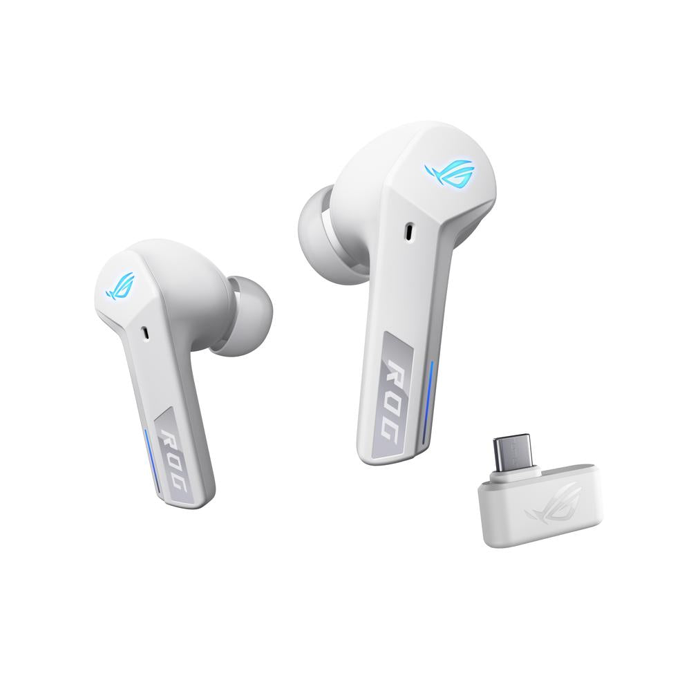 Auriculares Gaming Asus Rog Cetra True Wireless Speednova Inalambrico Blanco