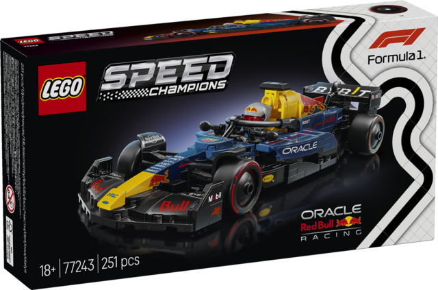 Lego Speed Champions F1 Coche De Carreras Oracle Red Bull Racing
