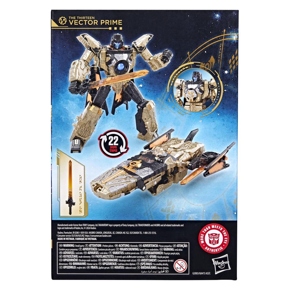 Figura Hasbro Transformers Age Of The Primes The Thirteen Vector Prime