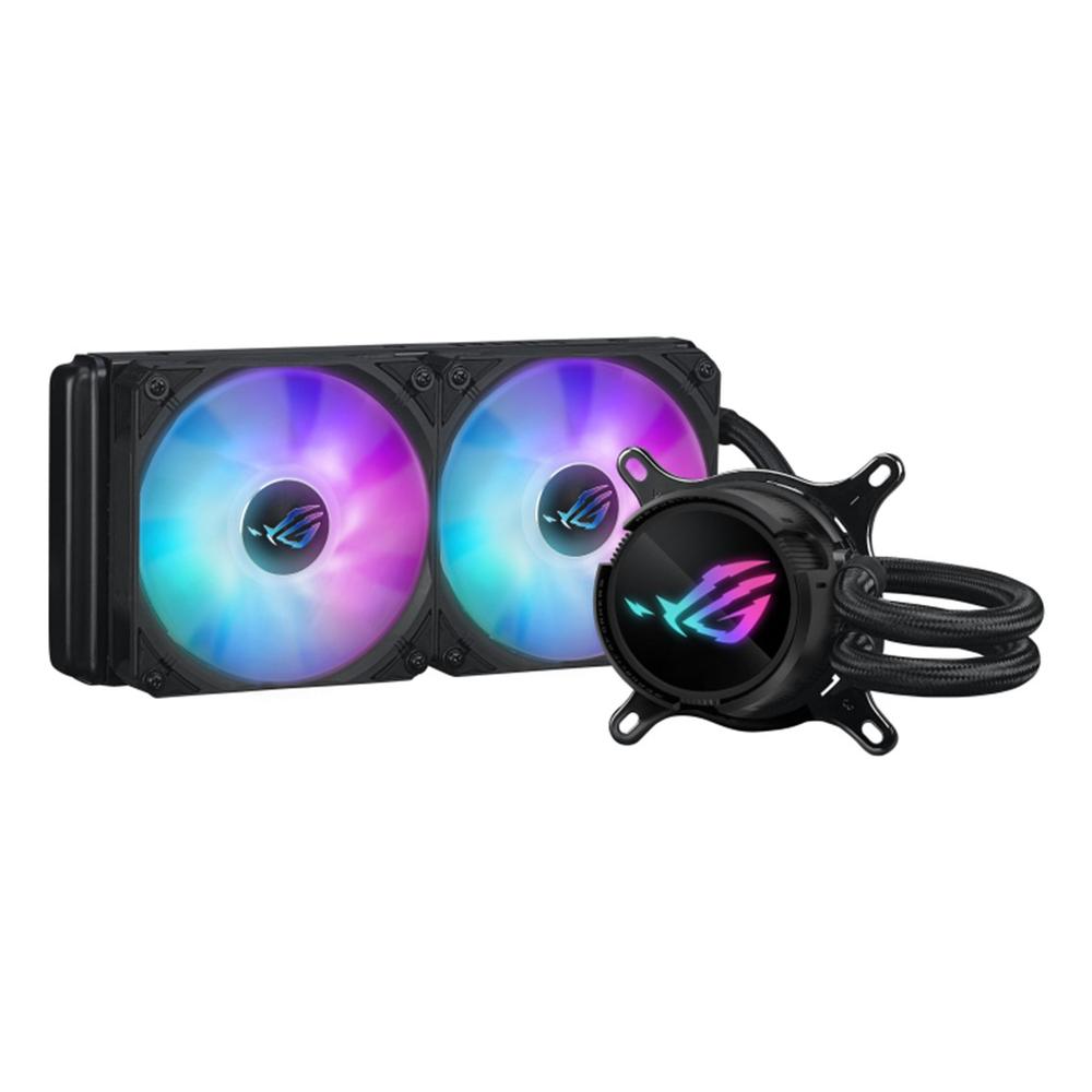 Kit Refrigeracion Liquida Asus Rog Strix Lc Iii 240 Argb 2x 120mm Negro