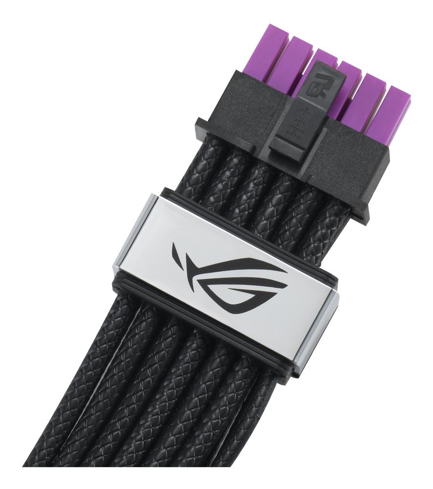 Cable Pci Express 4.0 A 16p Asus 0.75m - Macho - Macho - Negro