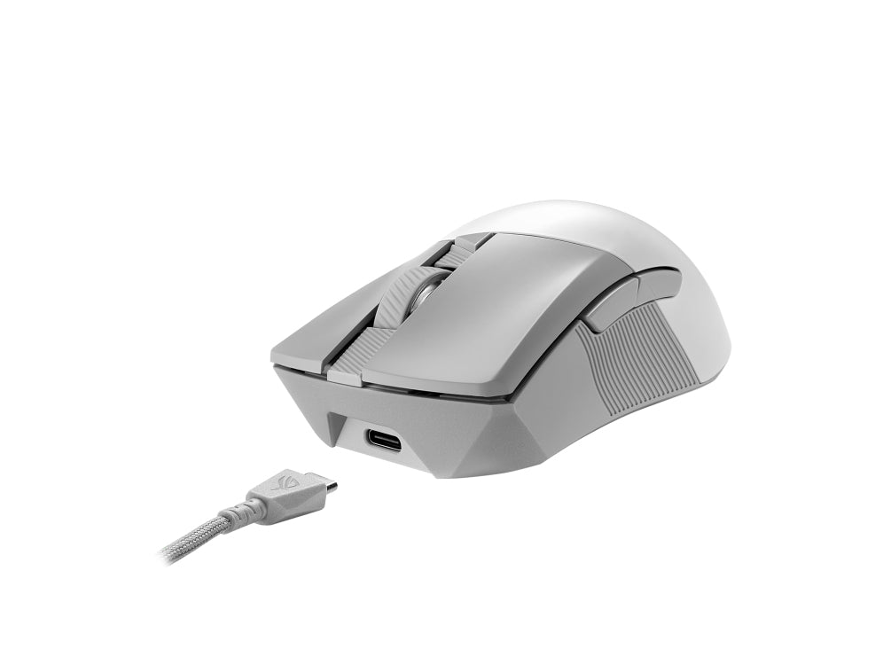 Raton Inalambrico Gaming Asus Rog Gladius Iii Blanco