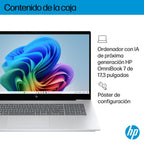 Portátil Hp Omnibook 7 Ia 17 - Dc0001nsx U5 - 226v - 16gb - Ssd 1tb - 17.3 Pulgadas Fhd - W11h