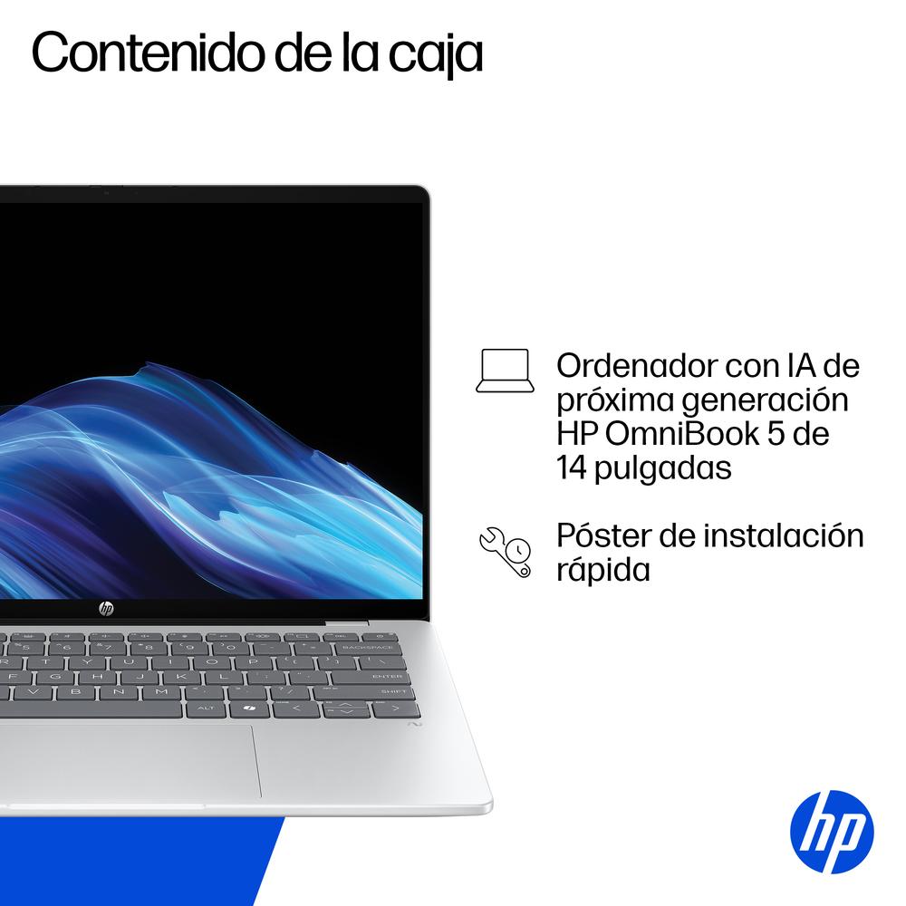 Portátil Hp Omnibook 5 Ia 14 - He0001nsx X1 - 26 - 100 - 16gb - Ssd 512gb - 14 Pulgadas - W11h