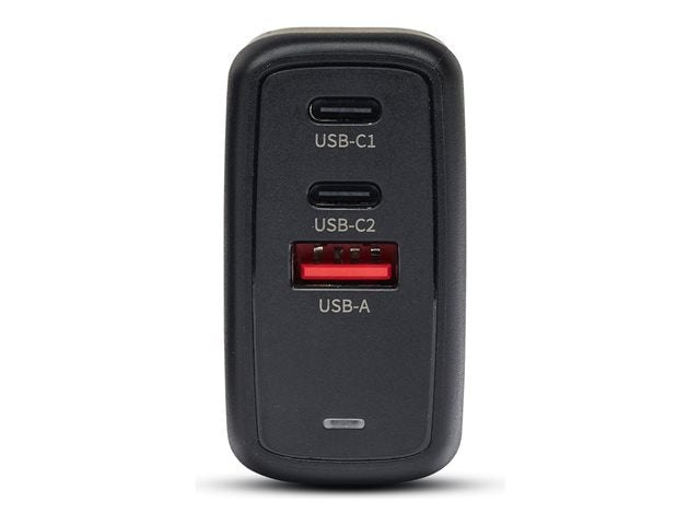 Cargador De Pared Acer 67w 2x Usb Tipo C 1x Usb Tipo A Negro + Cable Usb Tipo C