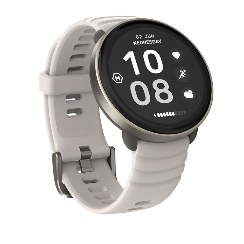 Smartwatch Hammer Ventus Black + Correa Blanca