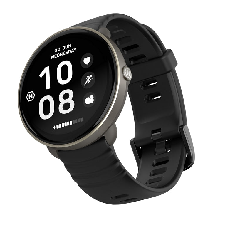 Smartwatch Hammer Ventus Black + Correa Blanca