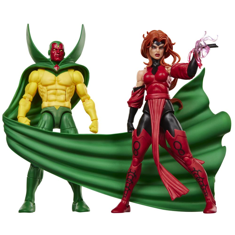Pack 2 Figuras Marvel Legends Series Earth's Mightiest Heroes Avengers Vision & Scarlet Witch