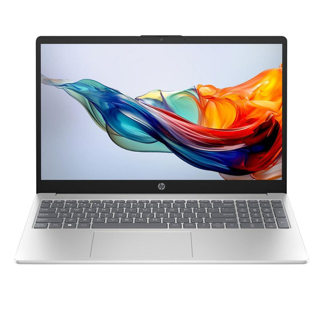 Portatil Hp 15 - Fc1007nsx Ryzen 5 - 7520u - 16gb - Ssd 512gb - 15.6 Pulgadas Fhd - Freedos - Plata Hover Image