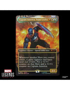 Figura Hasbro Marvel Legends Series X Magic: The Gathering Capitan America