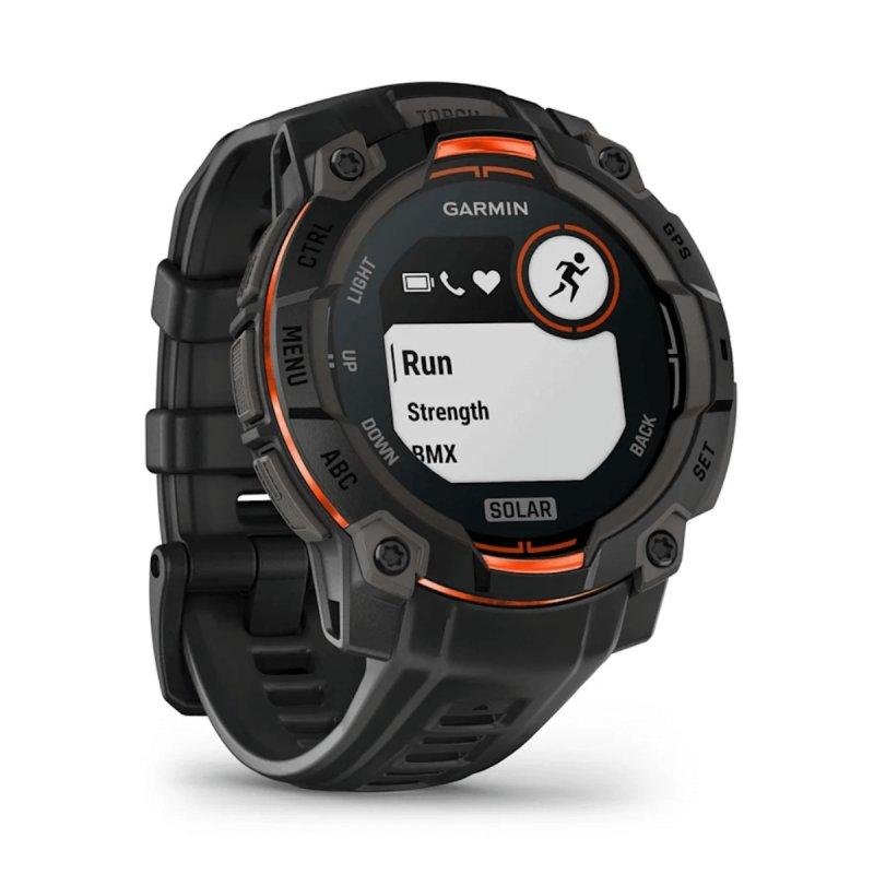 Smartwatch Garmin Instinct 3 Solar 50mm Negro