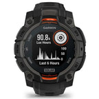 Smartwatch Garmin Instinct 3 Solar 45mm Negro - Naranja