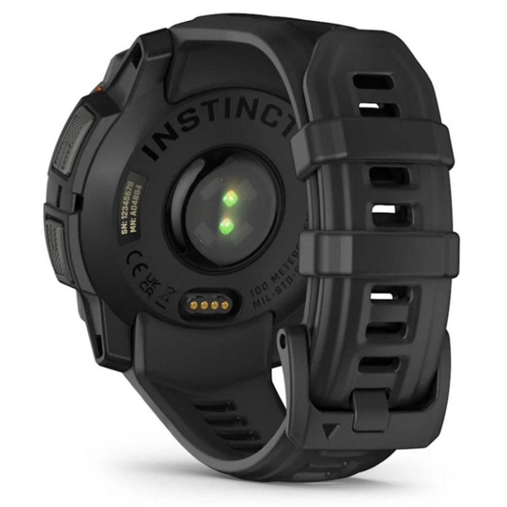 Smartwatch Garmin Instinct 3 Solar 45mm Negro - Naranja