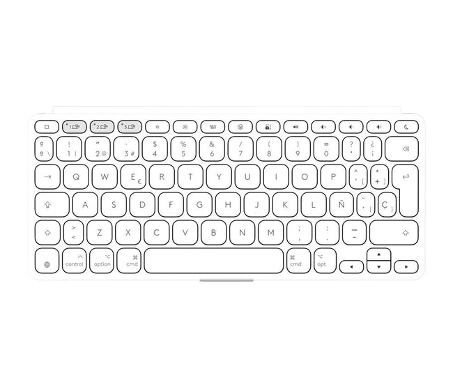 Teclado Logitech Keys To Go 2 For Ipad Inalambrico Blanco Main Image