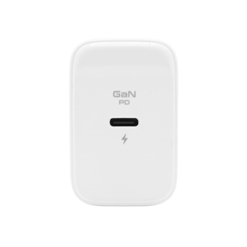 Cargador Qcharx Hermes 45w Gan 1 Usb Tio C Blanco