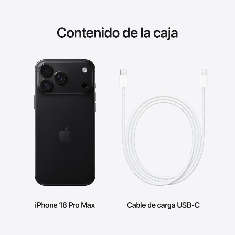 Apple Iphone 18 Pro Max 256gb Rom Black