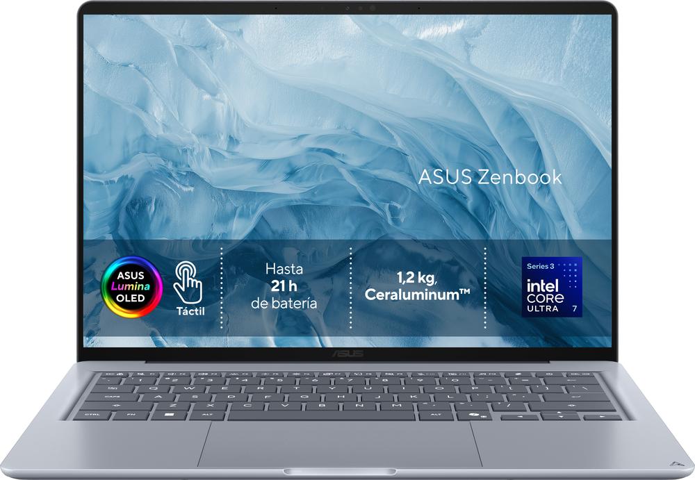 Portatil Asus Zenbook 14 Oled Ux3480aa - Su535w U7 - 355 - 24gb - Ssd 512gb - 14 Pulgadas - W11h