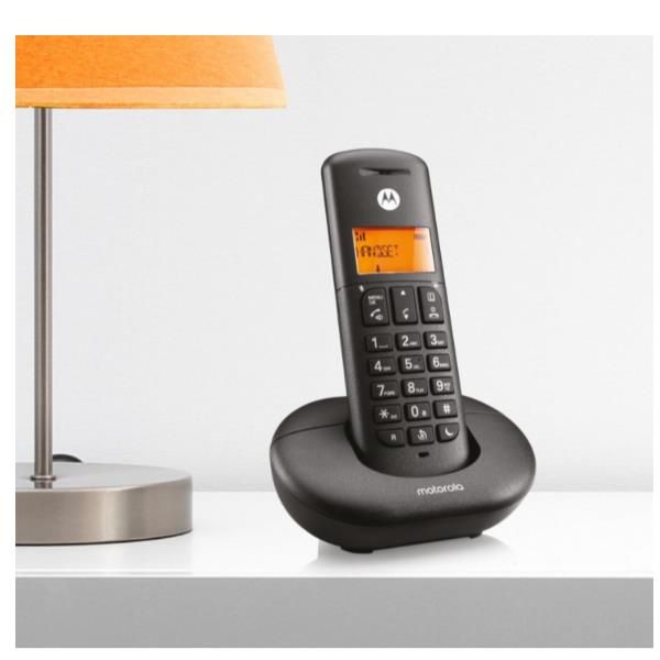 Motorola E201 Black / Teléfono Inalámbrico