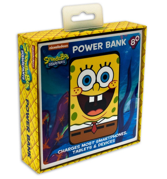 Power Banks 5000mah Bob Esponja (smartphones/tableta/dispositivos) Hover Image