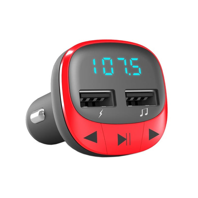 Energy sistem Car Transmitter FM Red (microSD,MP3) Hover Image