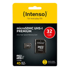 Intenso 3423480 Micro SD UHS-I Premium 32GB c/adap
