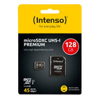 Intenso 3423491 Micro SD UHS-I Premium 128G c/adap