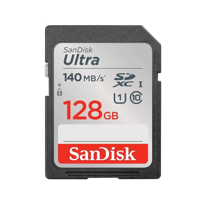 SanDisk Ultra 128GB SDXC Memory Card 120MB/s Hover Image