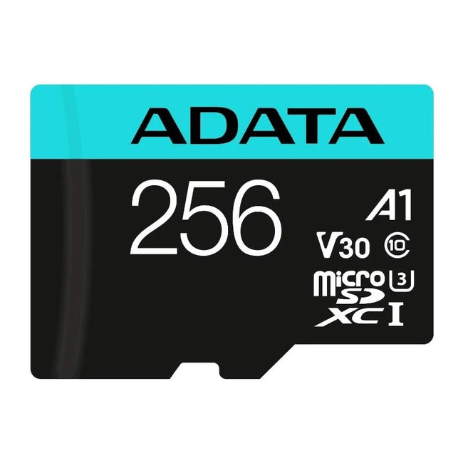 ADATA microSDXC/SDHC UHS-I U3 256GB c/adapt Hover Image