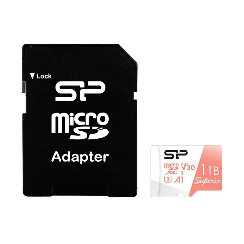 SP MicroSDXC 1TB Clase 10 V30 A1
