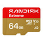 Sandisk microSDXC Extreme 64Gb uSD 170/80MBs +Adap