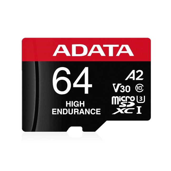 ADATA High Endurance microSDXC UHS-I 64GB V30 A2 Hover Image