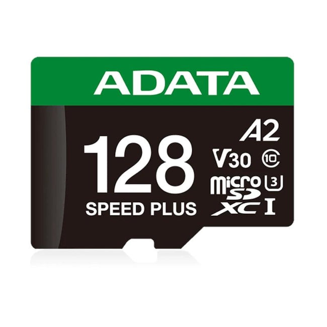 ADATA Speed Plus microSDXC UHS-I 128GB U3 V30 A2 Hover Image