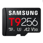 Samsung Micro SDXC T9 256GB clase10 U3 V30 A2 c/a