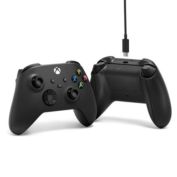 Microsoft Mando + Cable Usb-c Negro / Mando Inalámbrico Xbox + Cable Usb-c