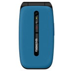 Maxcom MM828, 2.4", 4G, Botón SOS, Letras Grandes, Tapa, Azul